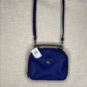 Coach Purple Lunch Box Women's Bag